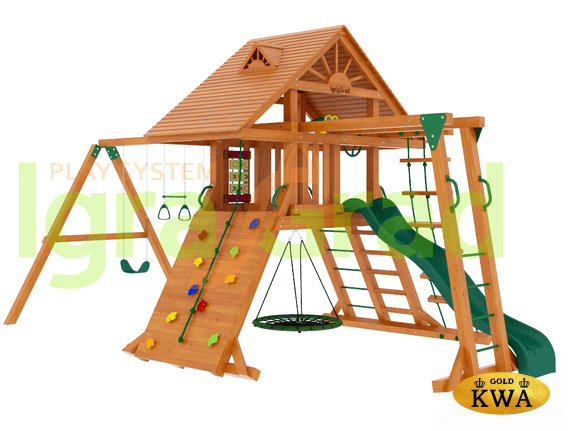 Детская площадка IgraGrad "Крепость Фани с рукоходом" (Дерево)