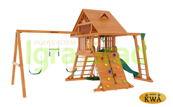 Детская площадка IgraGrad "Крепость Фани с рукоходом" (Дерево)