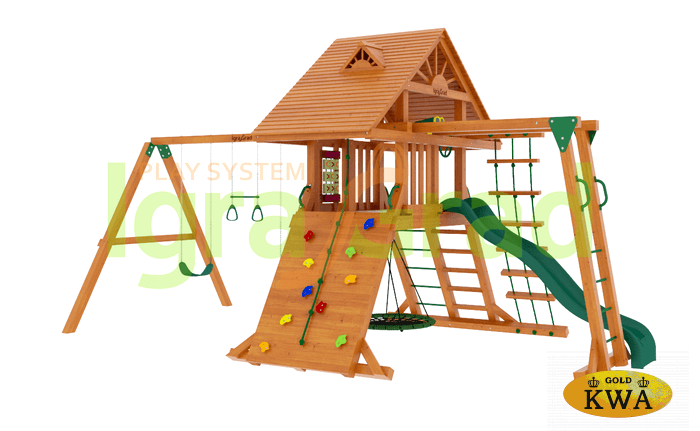 Детская площадка IgraGrad "Крепость Фани с рукоходом" (Дерево)