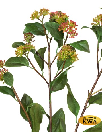 Ветвь Калликарпы зелёно-бордовая в-63 см 12/48