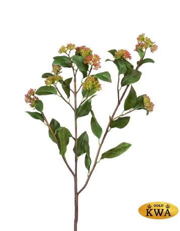 Ветвь Калликарпы зелёно-бордовая в-63 см 12/48