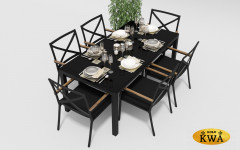 Обеденный комплект стол 180х90 Calma