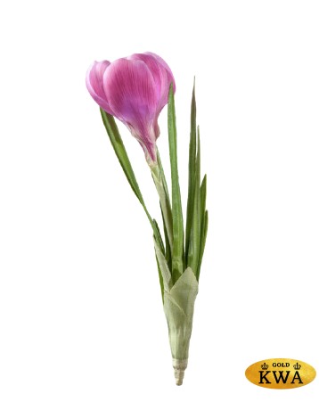 Крокус розовый 20 см 12/144