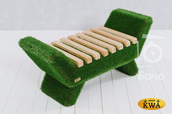 Топиари Лавочка Barocco цвет светлый