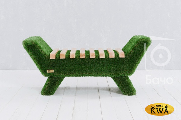 Топиари Лавочка Barocco цвет светлый