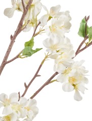 Ветка Сакуры белая Дворец императора средняя в-125 см 12/96