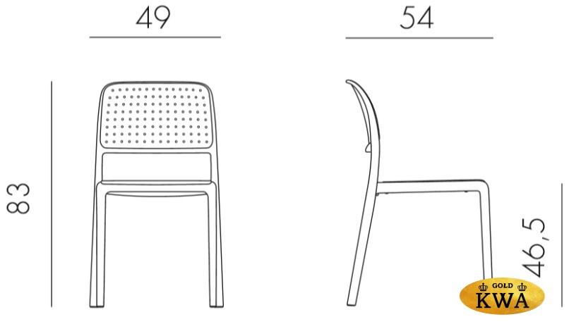 Стул пластиковый