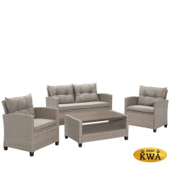 Плетеный комплект мебели с диваном AFM-804B Beige