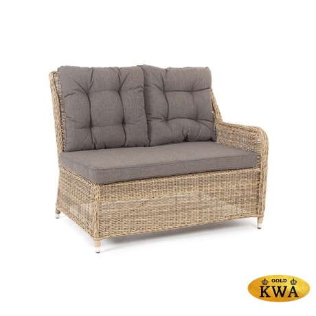 "Бергамо" плетеный левый модуль дивана, цвет соломенный