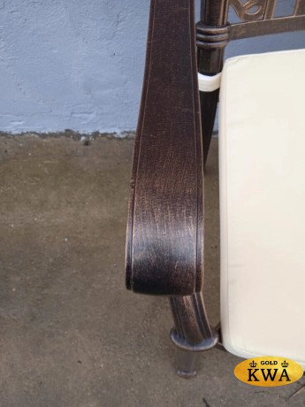 Металлическое кресло Gera из алюминия