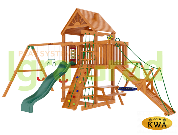 Детская площадка IgraGrad "Пиратский дом" (Дерево)