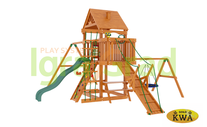 Детская площадка IgraGrad "Пиратский дом" (Дерево)