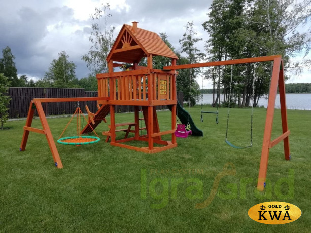 Детская площадка IgraGrad "Пиратский дом" (Дерево)