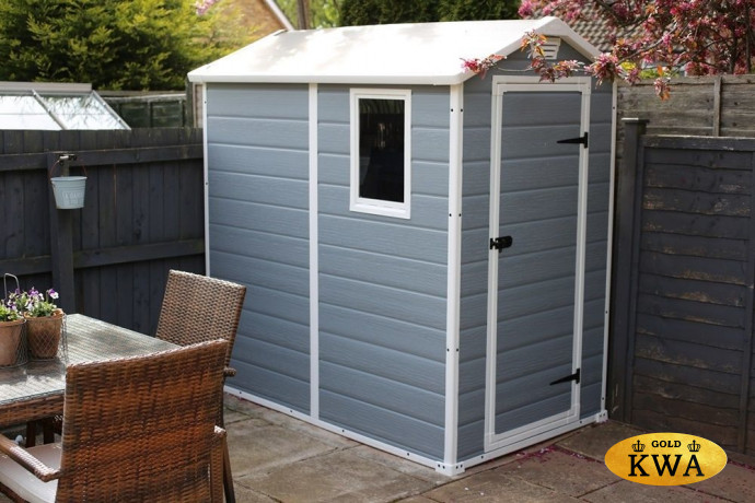 Сарай-хозблок пластиковый MANOR 4x6