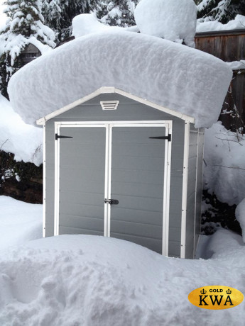 Сарай-хозблок пластиковый MANOR 4x6