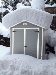 Сарай-хозблок пластиковый MANOR 4x6