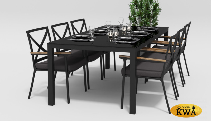 Обеденный комплект стол 220х100 Calma