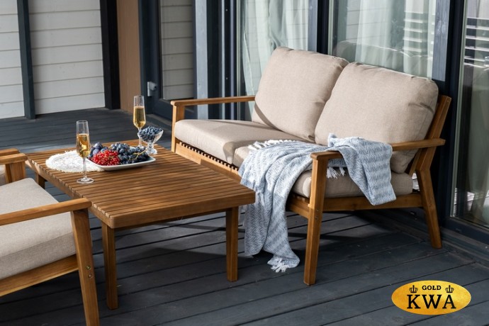 Диван из акации MONA 2-х местный Joygarden