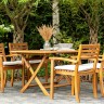 Обеденный комплект из акации КАРО