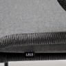 "Венето" обеденная группа на 6 персон со стульями "Милан", каркас темно-серый, роуп темно-серый