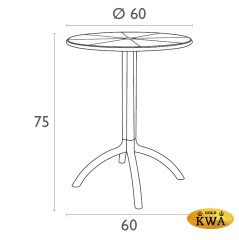 Стол пластиковый