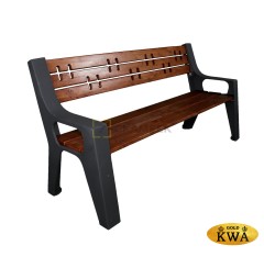 Скамейка чугунная «Казань» (1,2 ангарская сосна)