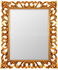 Зеркало в резной раме Bristol Gold (Бристоль), 85*105 см