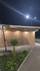 Зонты усиленные на боковой опоре