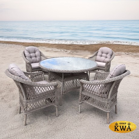 Комплект мебели T219/LV-217 Beige (6+1) с подушками в комплекте