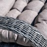 "Толедо" лаунж-зона из искусственного ротанга, цвет графит