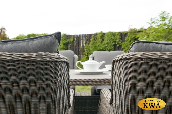 "Цесена" плетеный стол из искусственного ротанга