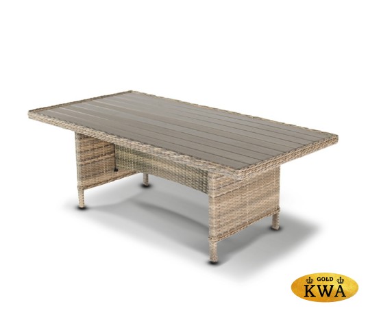 "Цесена" плетеный стол из искусственного ротанга