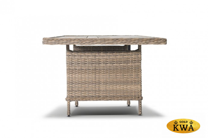 "Цесена" плетеный стол из искусственного ротанга