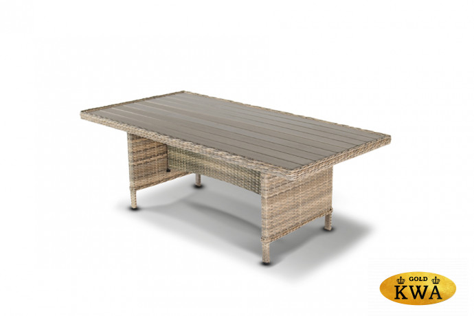 "Цесена" плетеный стол из искусственного ротанга