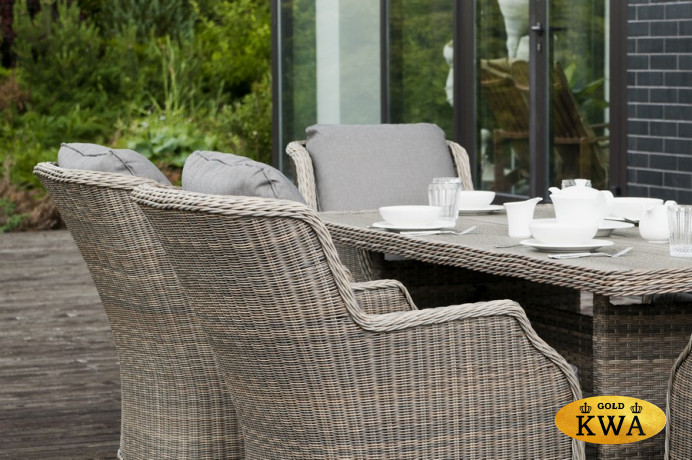 "Цесена" плетеный стол из искусственного ротанга