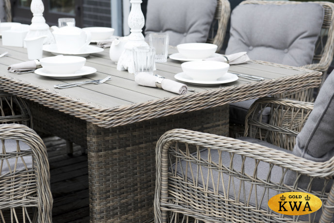 "Цесена" плетеный стол из искусственного ротанга