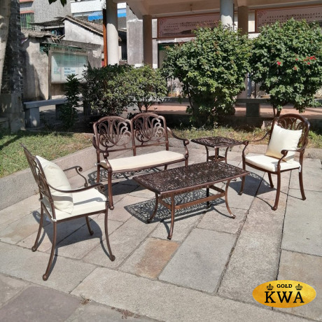 Садовая скамья Valencia 2 из литого алюминия