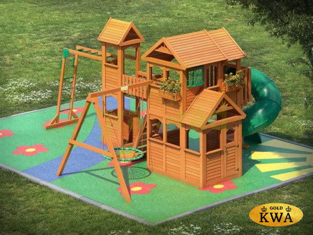 Детская площадка IgraGrad "Клубный домик Макси с трубой"