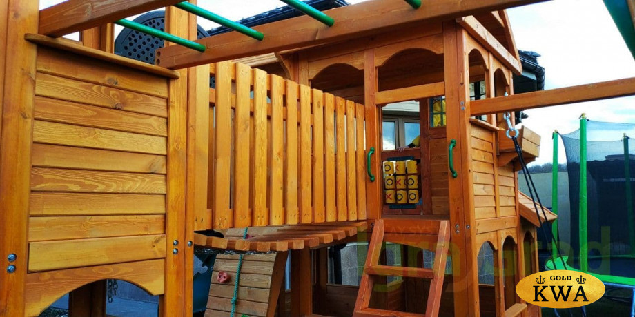 Детская площадка IgraGrad "Клубный домик Макси с трубой"