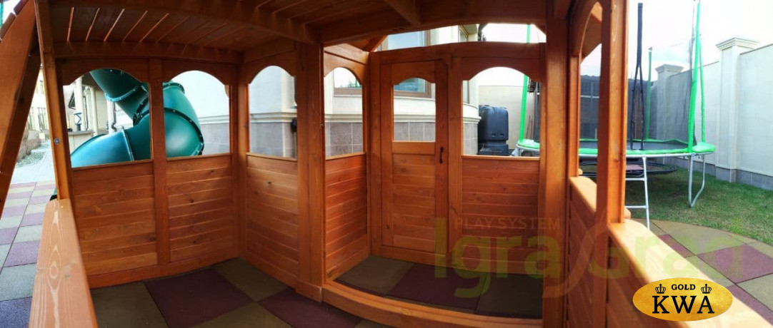 Детская площадка IgraGrad "Клубный домик Макси с трубой"