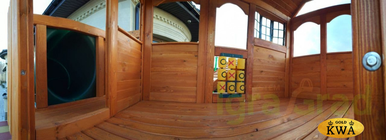 Детская площадка IgraGrad "Клубный домик Макси с трубой"