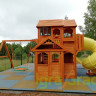 Детская площадка IgraGrad "Клубный домик Макси с трубой"