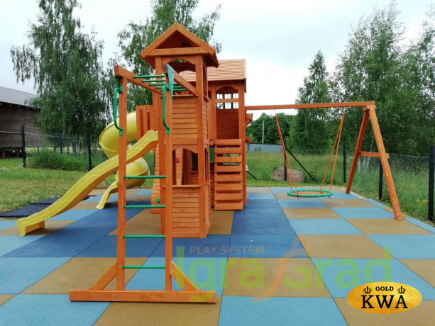 Детская площадка IgraGrad "Клубный домик Макси с трубой"