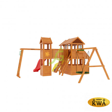 Детская площадка IgraGrad "Клубный домик Макси с трубой"