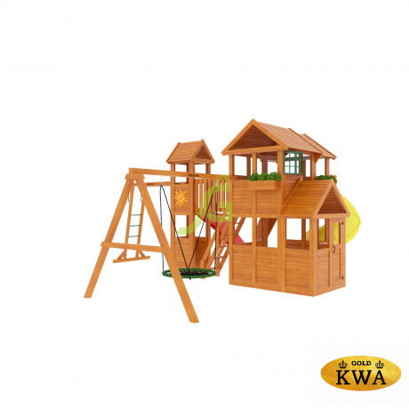 Детская площадка IgraGrad "Клубный домик Макси с трубой"