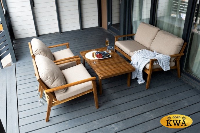 Кресло из акации MONA  Joygarden