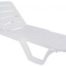 Шезлонг-лежак пластиковый