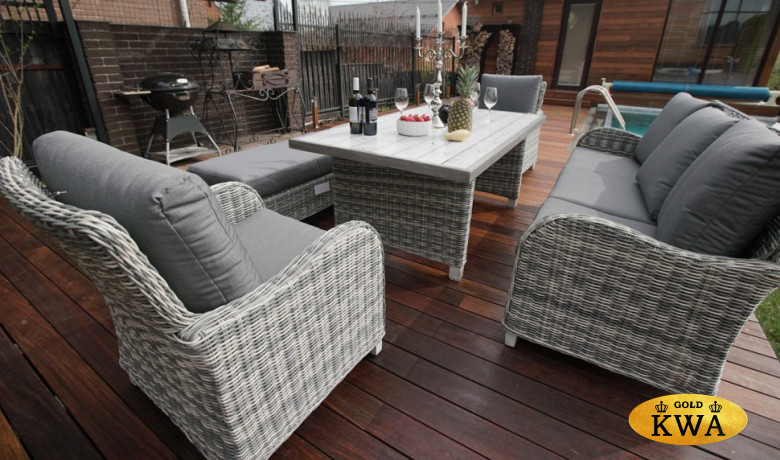 Комплект мебели из искусственного ротанга НИЦЦА обеденная группа