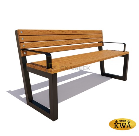 Садово-парковая скамейка «Ставрополь» (лиственница 2,0)