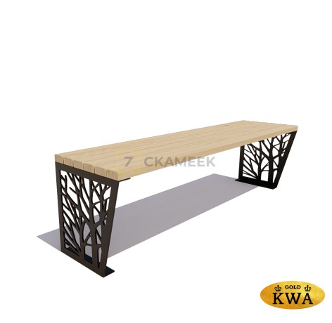 Банкетка «Роща» (1,5 лиственница,30х60)